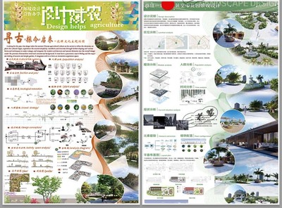 2024年景觀園林與建筑設(shè)計(jì)視覺呈現(xiàn) 競(jìng)賽風(fēng)展板、PS模板與分層素材全解析